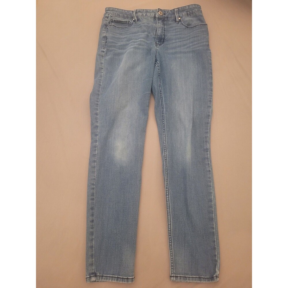 White Houe Black Market Jeans Skinny Womens Size 6 High Rise 28 Waist  27 Inseam